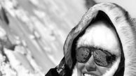 «سمانه پاکدل» در سرمای کوهستان