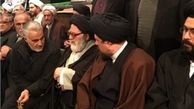سردار سلیمانی در حسینه جماران حضور یافت + عکس