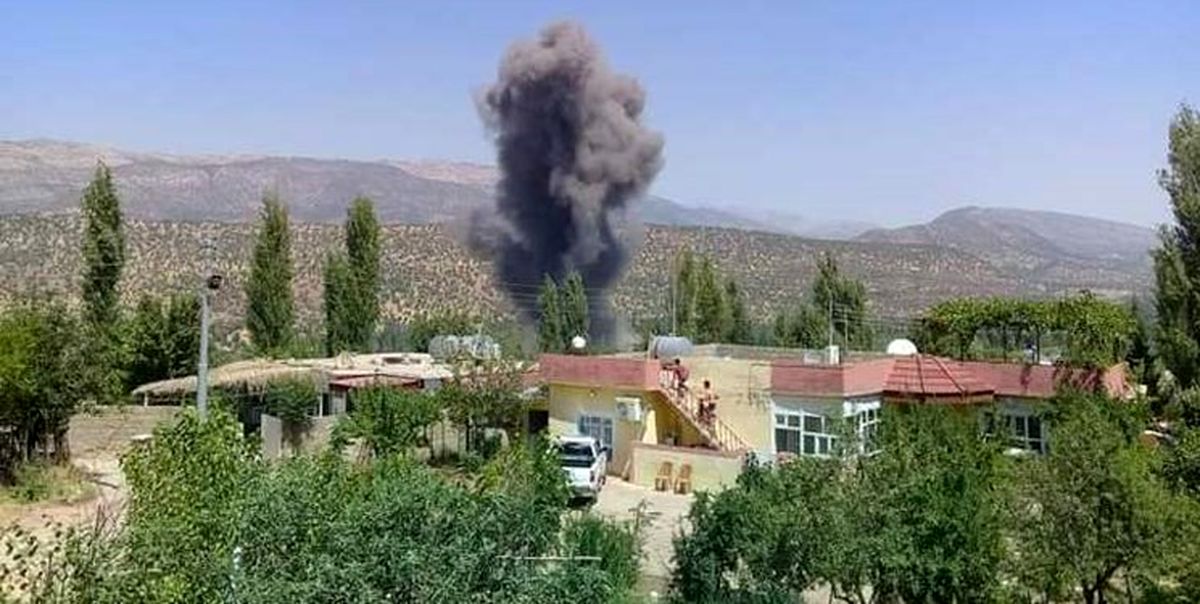 وقوع  آتش‌سوزی گسترده در شمال عراق در نتیجه حملات ترکیه 
