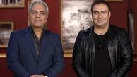 مهران احمدی در کنار کارگردان سریال های طنز مشهور + عکس