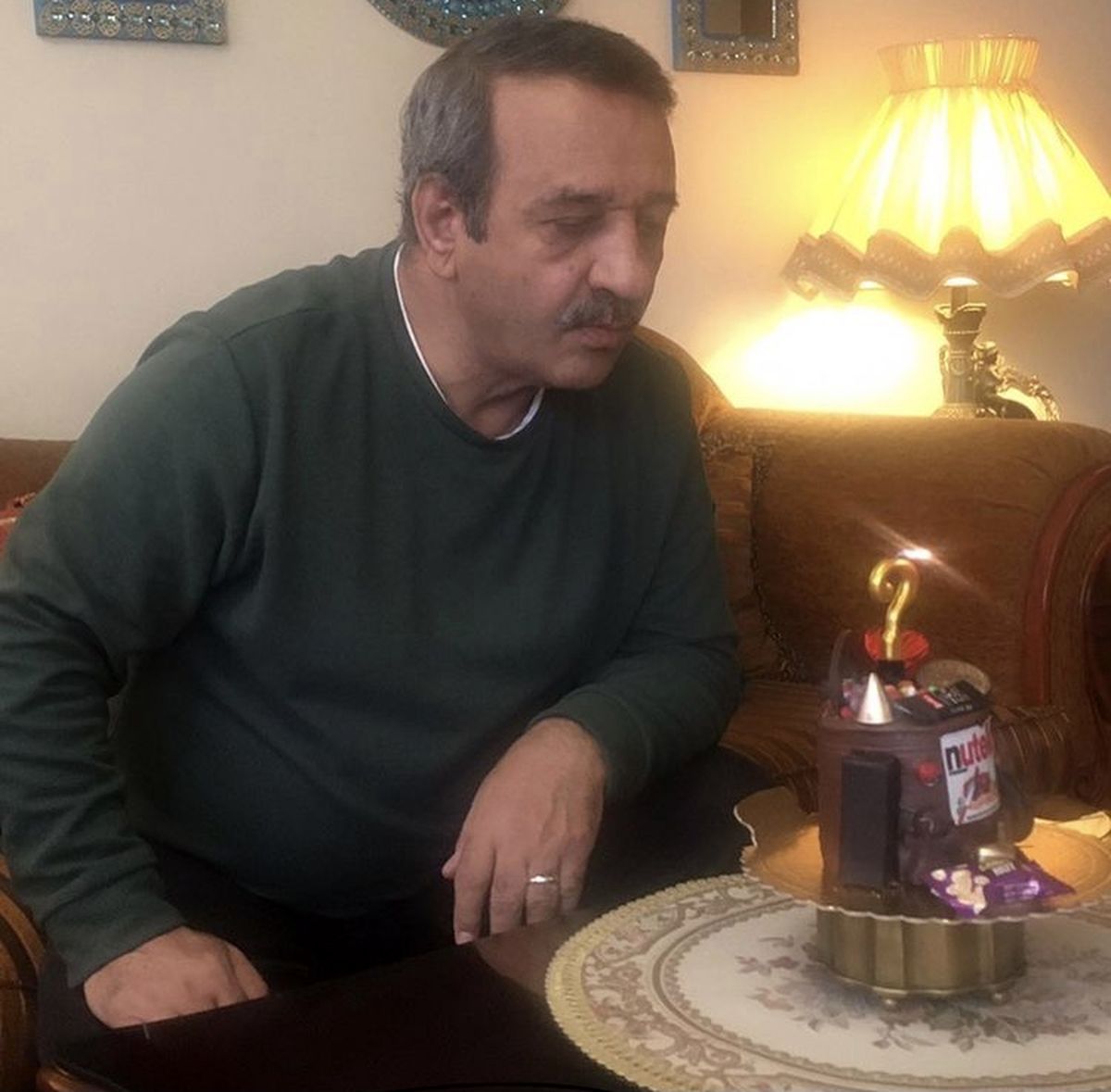 کیک‌تولد خاص علی اوسیوند + عکس