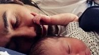 اولین عکس پدر پسری حسین مهری
