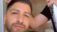 زانیار خسروی‌در آرایشگاه + عکس