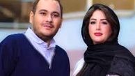 «رضا داوودنژاد» در کنار همسرش و مونای معروف «مصائب شیرین»
