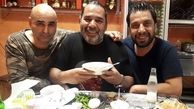 دورهمی علی مسعودی با دوستانش + عکس