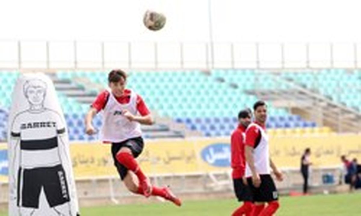 اولین جلسه حضور عالیشاه در تمرینات پرسپولیس 