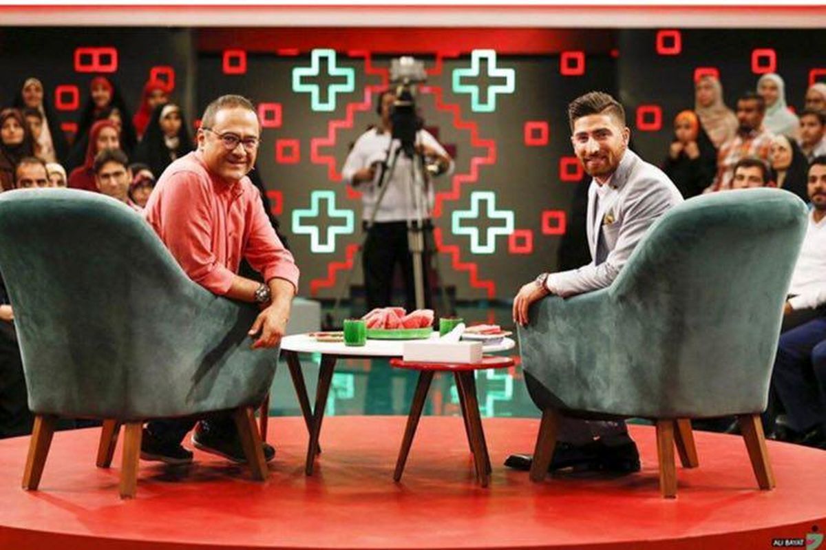 بال تهاجمى تیم ملى ایران میهمان برنامه امشب خندوانه