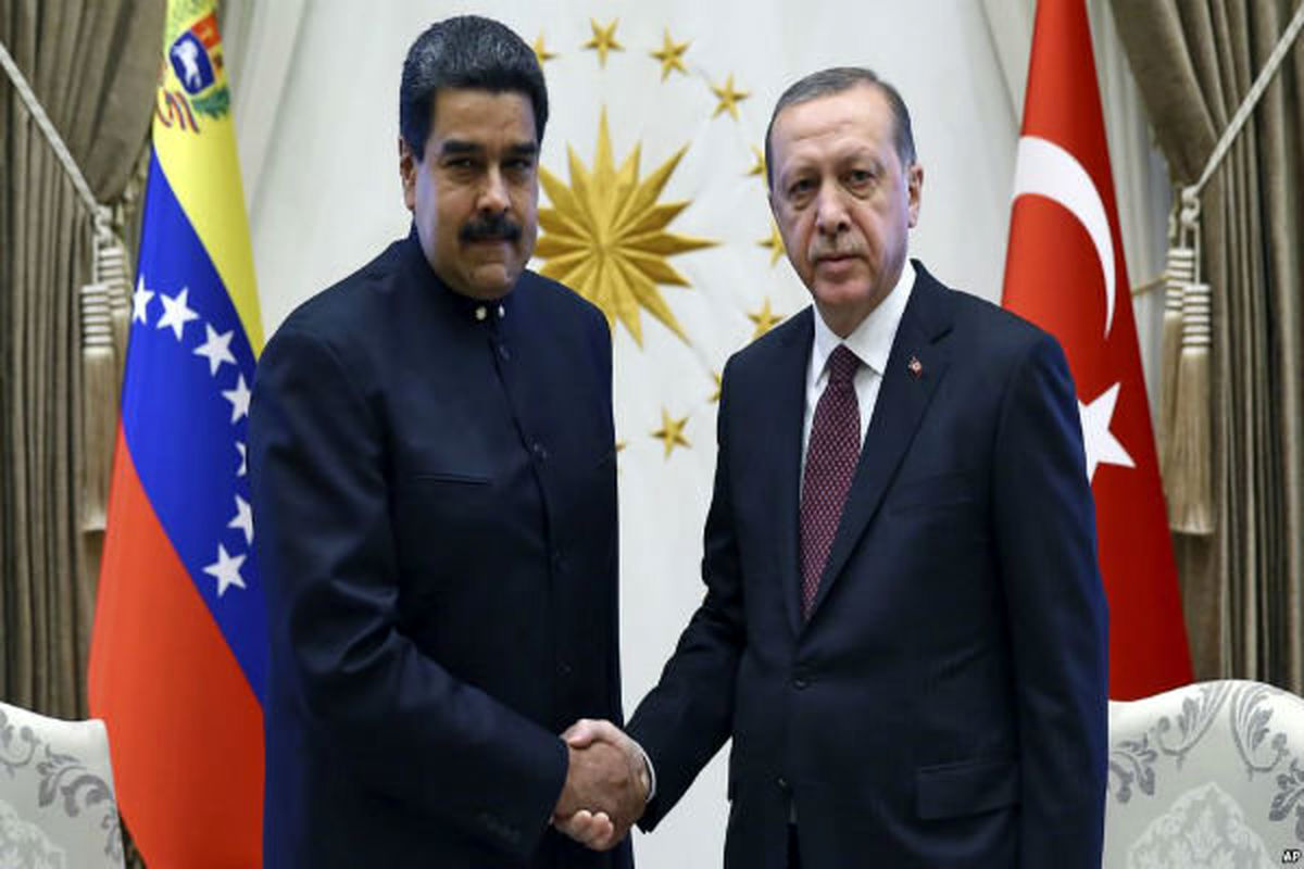حمایتاردوغان از مادورو  کرد