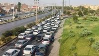  ترافیک سنگین در مسیر شمال به جنوب جاده چالوس