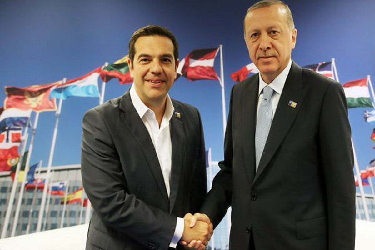 اردوغان با نخست‌وزیر یونان گفتگو کرد