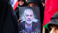 تصویری از تابوت شهید اسماعیل هنیه و محافظش