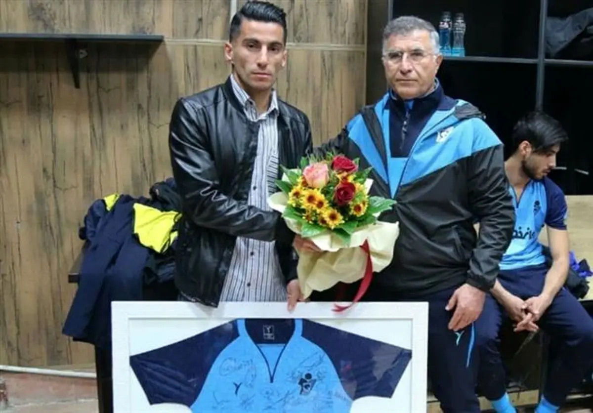 عزیزدُردانه پرسپولیسی‌ها از راه رسید + عکس