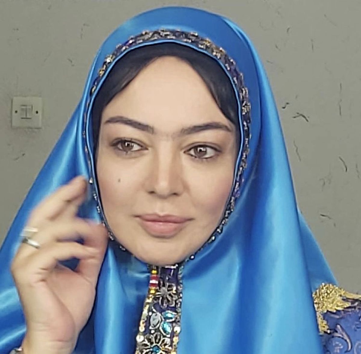 گریم‌ زمان‌ قاجاری رزیتا غفاری + عکس