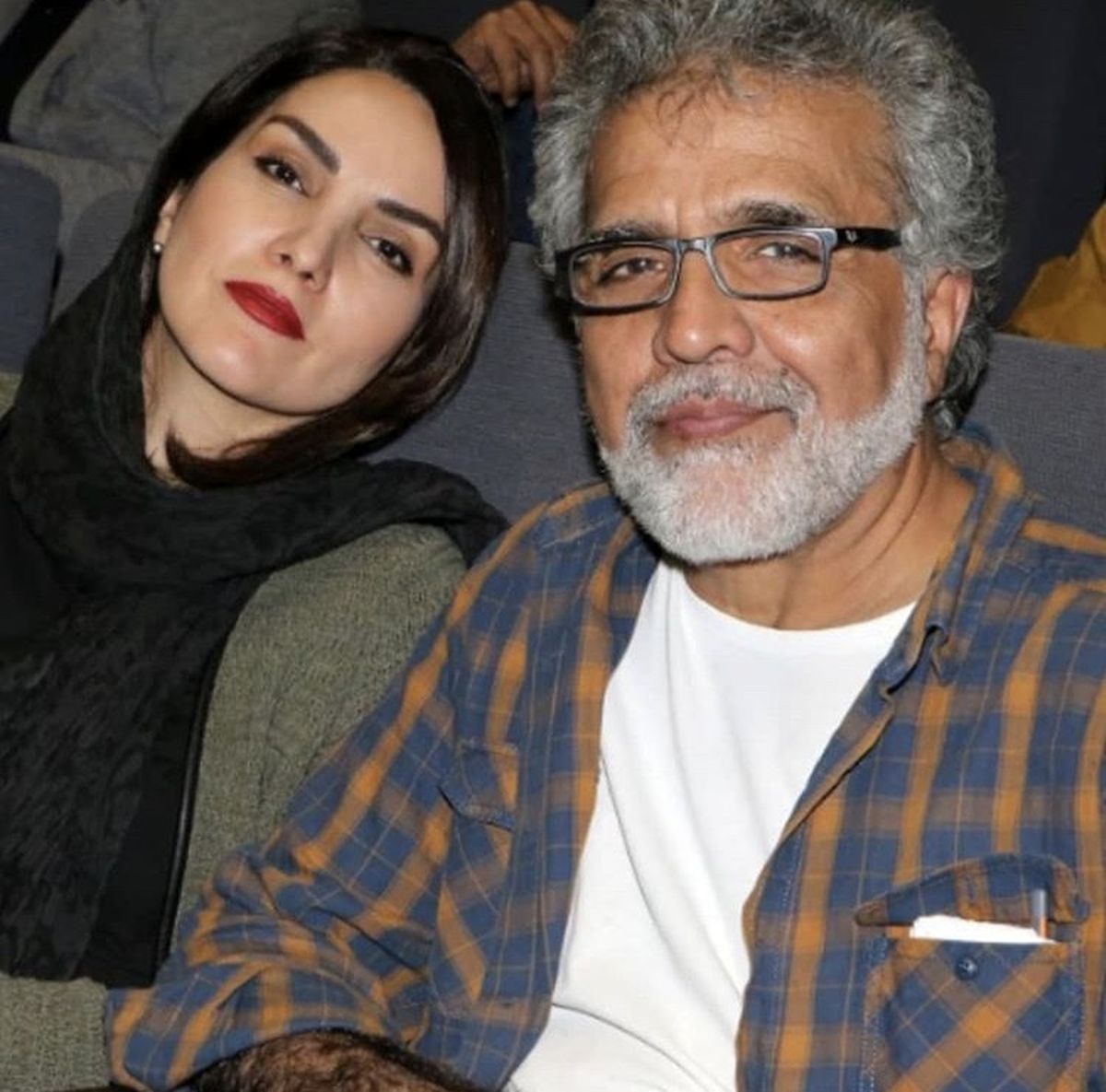 همسر جوان بهروز افخمی + عکس