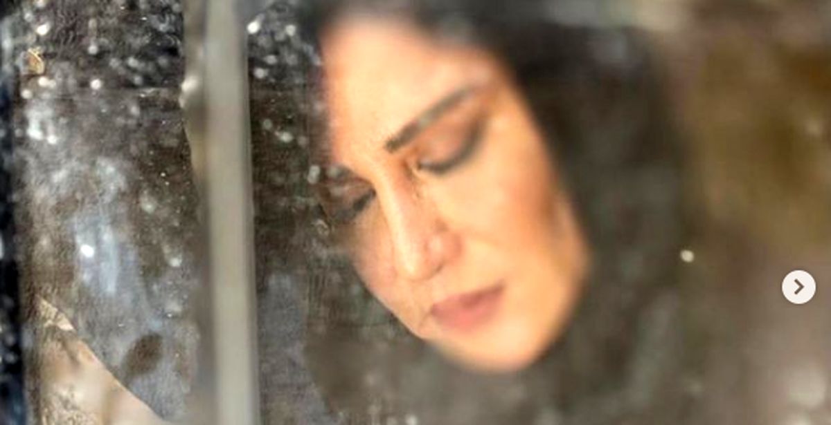 چهره ی غمزده نسیم ادبی با شروع پاییز + عکس
