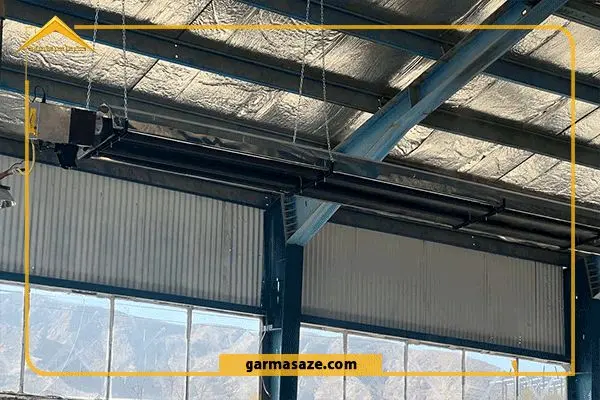 هیتر تابشی گازی در سوله