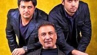عکس عبدالرضا اکبری با پسران خوشتیپش