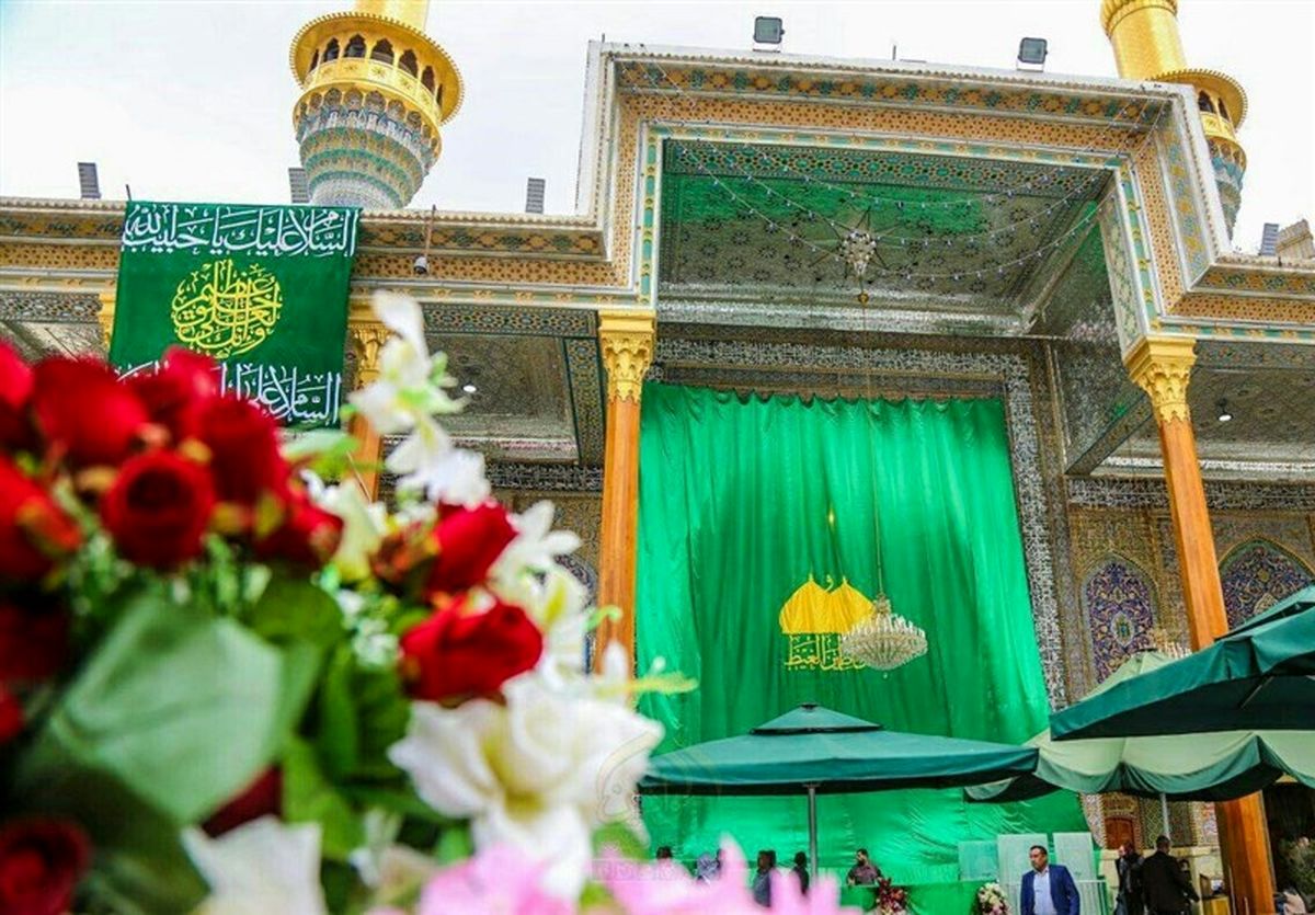 ایوان "باب القبله" حرم مطهر امامین جوادین(ع) بازگشایی شد + تصاویر