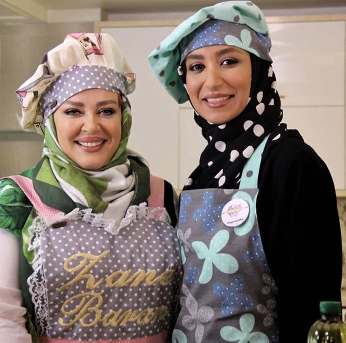 بهاره رهنما در لباس سرآشپزها + عکس
