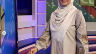 خانم مجری با مانتویی پروانه ای + عکس