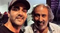 پوریا پورسرخ در کنار بازیگر مشهور سینما + عکس