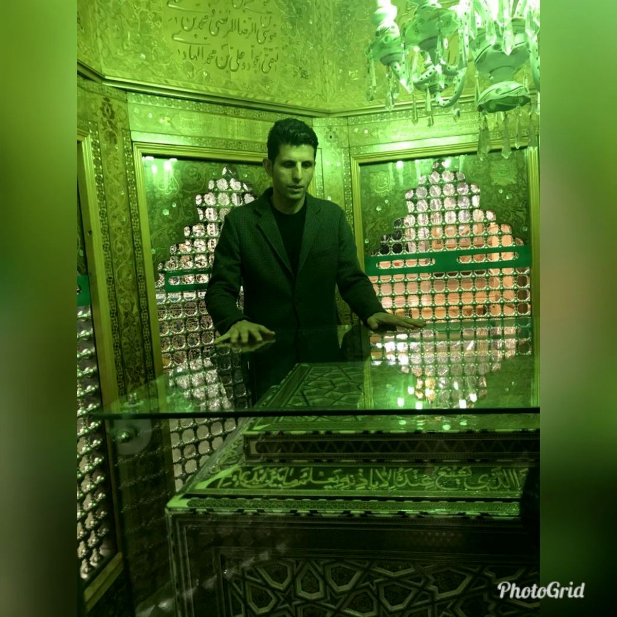 وحید طالب‌لو در مراسم غبار روبی شهرری