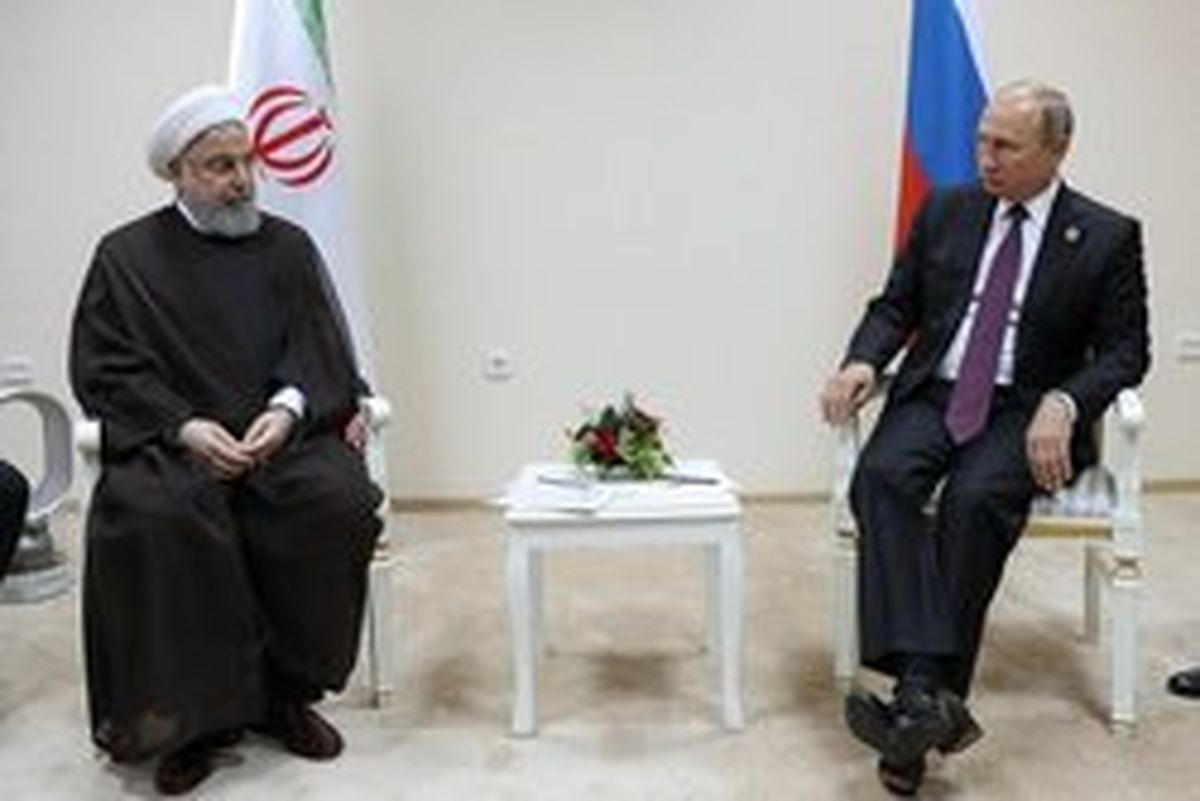 رایزنی روحانی و پوتین درباره مهمترین مسایل دوجانبه