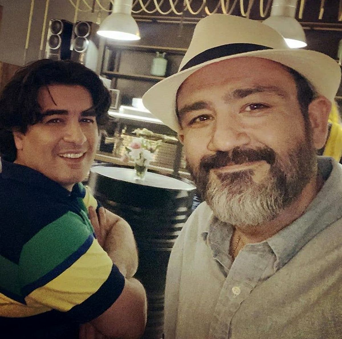مهران غفوریان در کنار پیانسیت مشهور + عکس