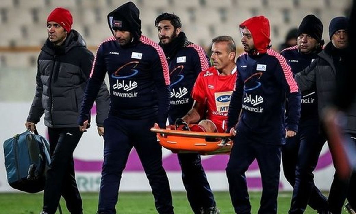 مخالفت کادرپزشکی پرسپولیس با سفر سیدجلال به مسجد سلیمان