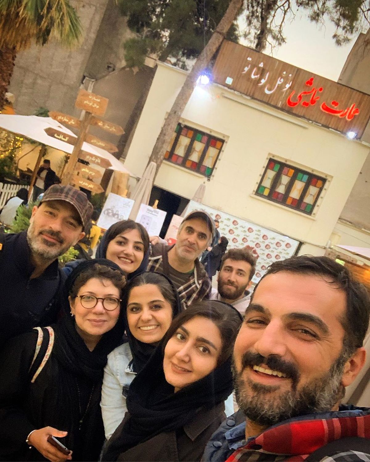کوروش سلیمانی در عمارت نوفل شاتو