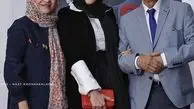 سحر دولتشاهی و پدر و مادرش در یک مراسم + عکس
