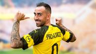 مهاجم بارسلونا دورتموندی شد+تصاویر