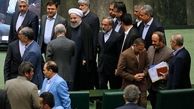 فریاد «دو-دو» نمایندگان هنگام اعلام آمار اشتغال از سوی رئیس‌جمهور