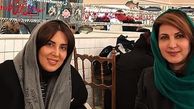 فاطمه گودرزی در کنار لیلا بلوکات/عکس