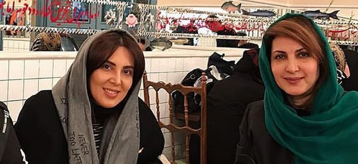 فاطمه گودرزی در کنار لیلا بلوکات/عکس