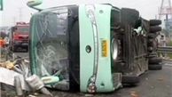 تصادف مرگبار اتوبوس در محور بروجرد اراک