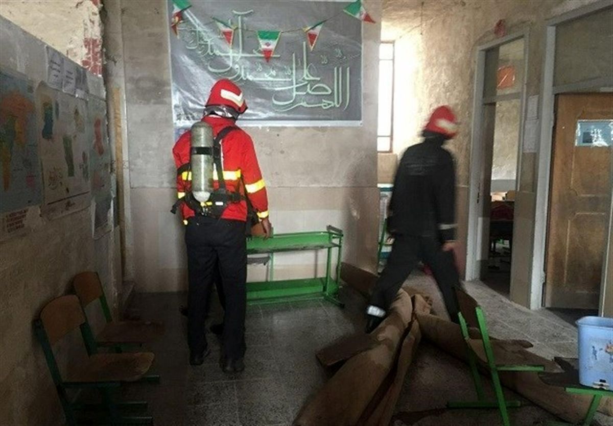 ۴ دانش‌آموز دبستانی سوختند