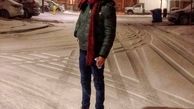 زمستان  مهرداد صدیقیان در خارج از کشور+عکس