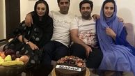 منوچهر هادی و یکتا ناصر در خانه بازیگر دل + عکس