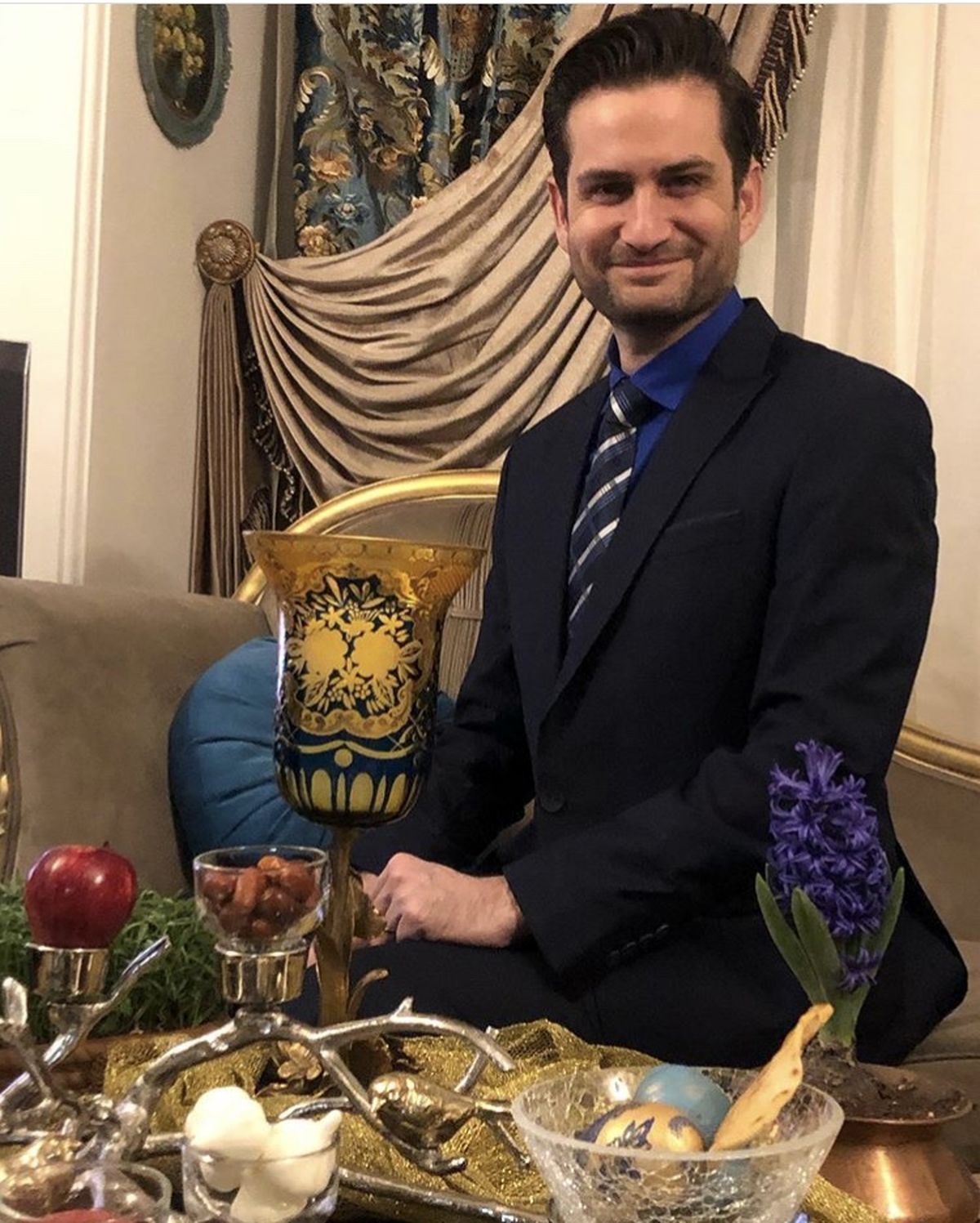تیپ‌رسمی پویا امینی‌سر سال تحویل + عکس