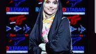 عکس خانم مجری خوش صحبت در اکران سرکوب
