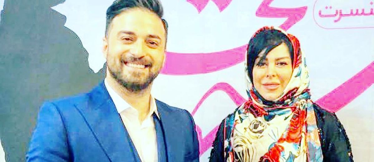 اوقات خوش «فلور نظری» در کنسرت «بابک جهانبخش»