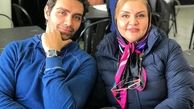 آقا داماد بوی باران همراه با مادرش+عکس