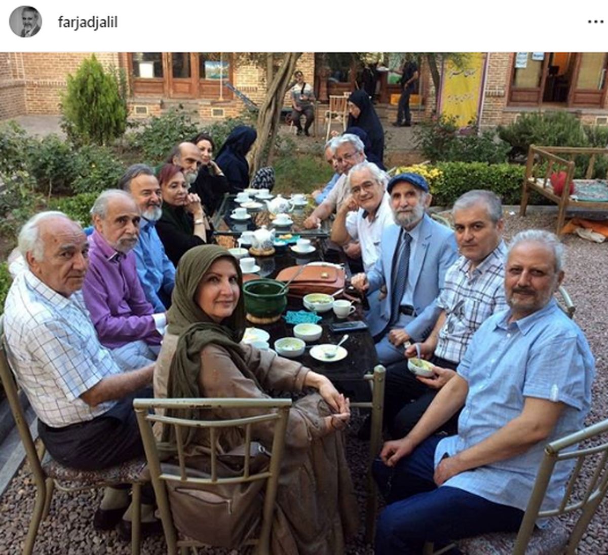 نهار دورهمی بازیگران پیشکسوت 