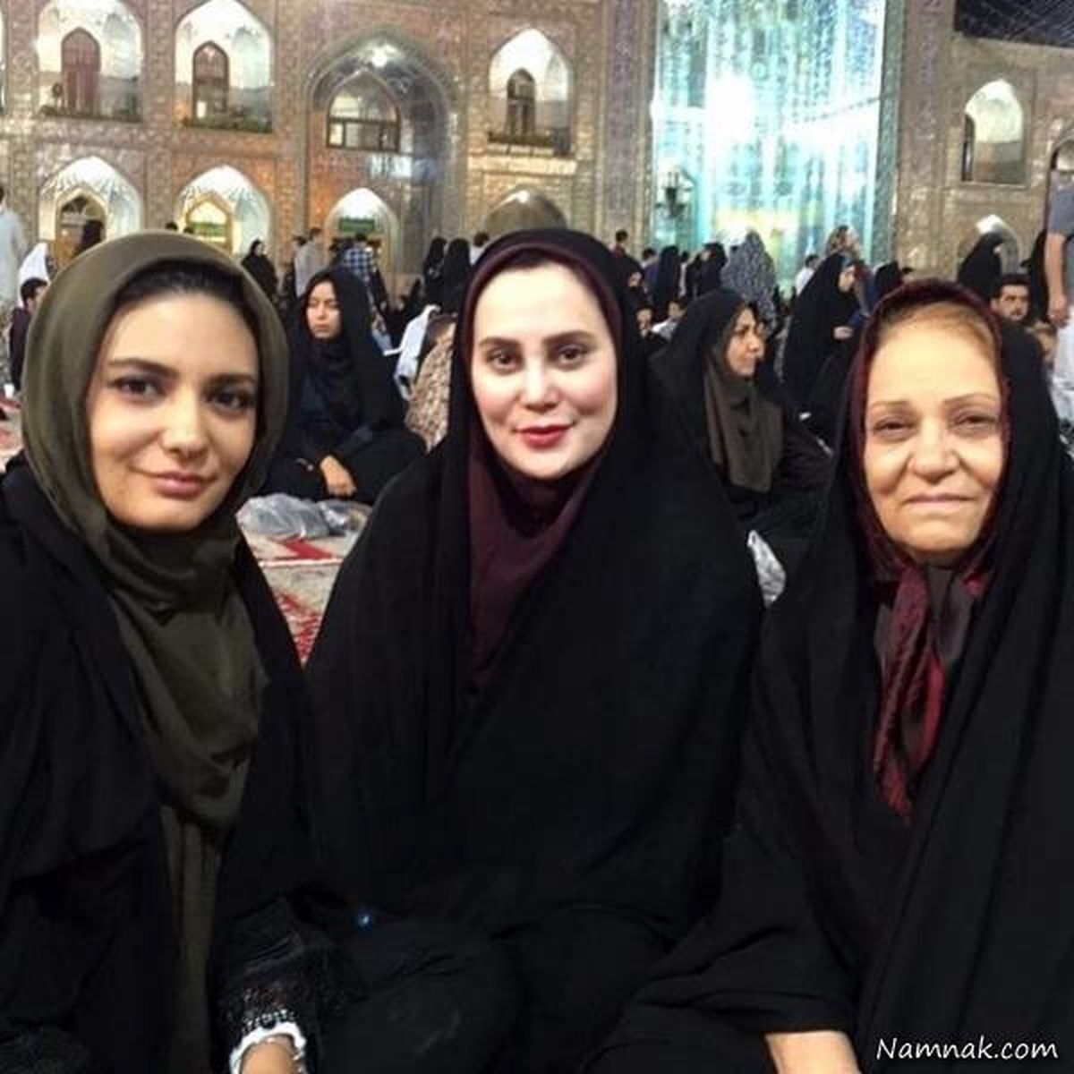 سفر زیارتی خانم های بازیگر+عکس