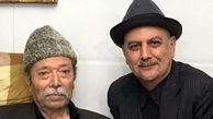 «علی نصیریان» و «جلیل فرجاد» در پشت صحنه سریال نوروزی/عکس