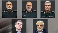 کدام فرماندهان در حمله هوایی اسرائیل علیه ایران شهید شدند