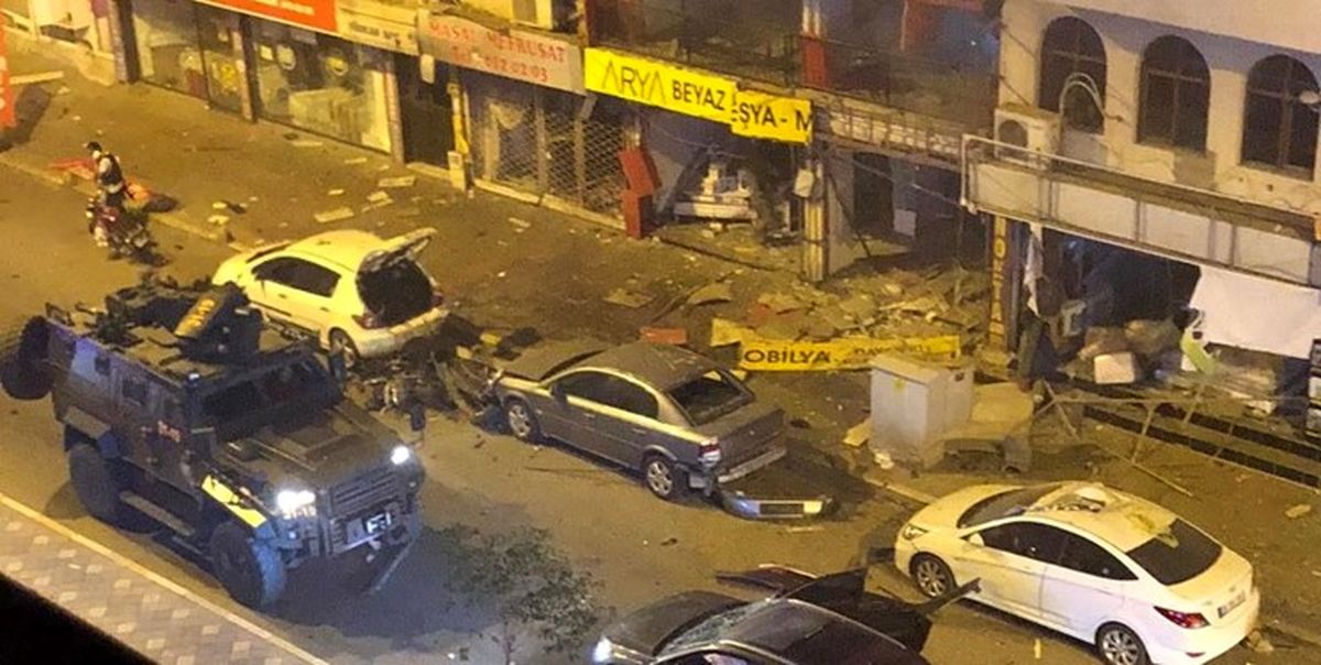 انفجار در مرکز شهر «اسکندرون»