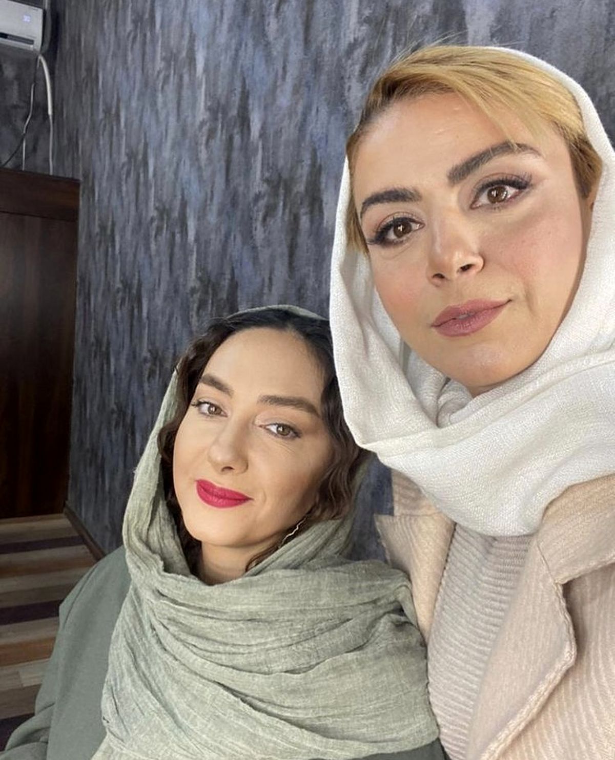 شبنم فرشادجو در کنار دوست صمیمی اش + عکس