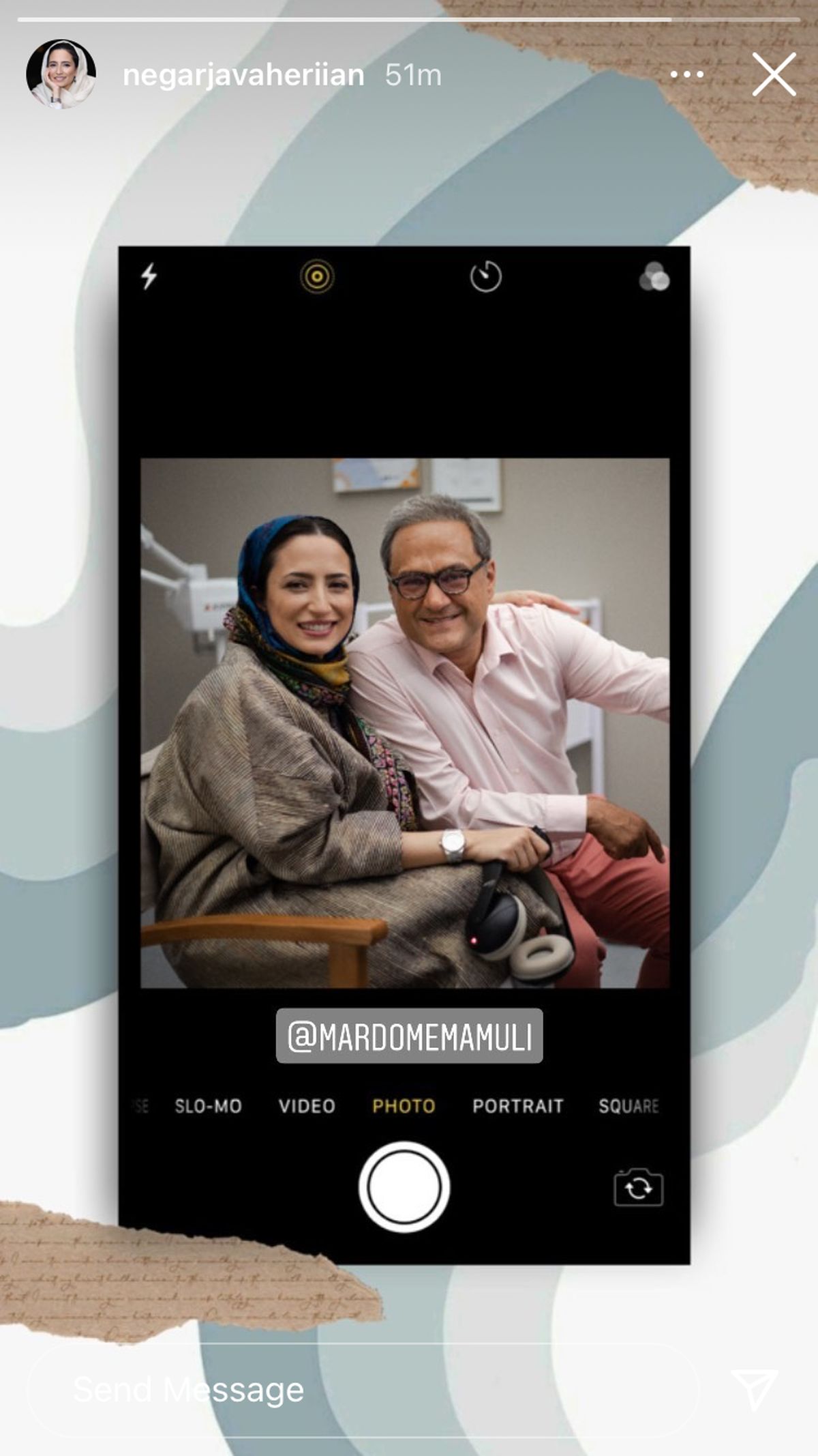 عاشقانه جدیدی از رامبد جوان و نگار جواهریان + عکس